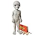Design Toscano The Out-of-this-World Alien Extra Terrestrial Statue: Small