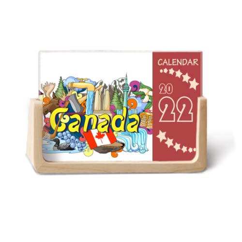 Calendrier de bureau 2022 Canada pour organiser vos journées et éviter les oublis