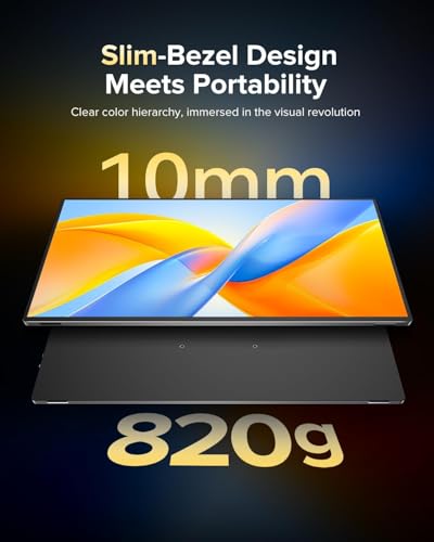 EVICIV Portable Monitor 4K 16 Zoll mit 1200 nits 145% sRGB 2000:1 16:10 – Ansicht 6