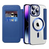 Ailicici Custodia per iPhone 14, custodia magnetica rimovibile 2 in 1