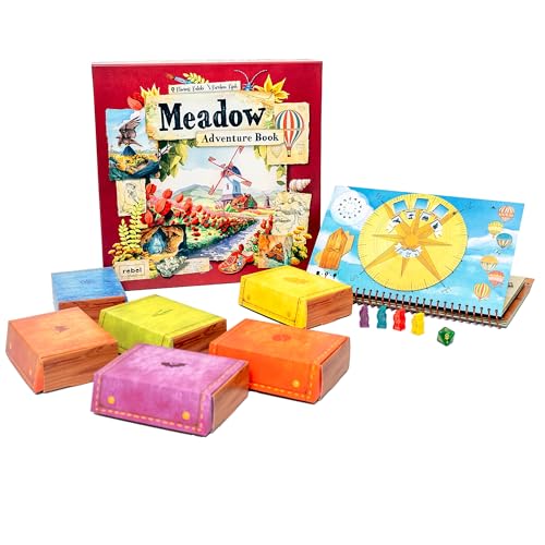 Meadow Adventure Book juego de mesa expansión acuarela miniatura 1