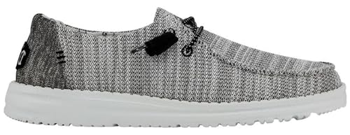 Image of HEYDUDE Women's Wendy Stretch Canvas Slip On Shoes | Easy On Loafer