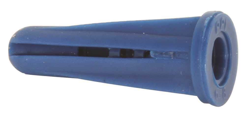 HODELL-NATCO INDUSTRIES PLSA0140150OP 14-16 x 1-1/2 in. Conical Plastic Wall Anchors(No Screws)