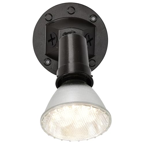 Image of Satco SF76 /521 One Light Outdoor Heavy Duty Cast Aluminum Durable Weather Proof Security Flood Light , Bronze | Heavy-duty, Durable and Weatherproof.