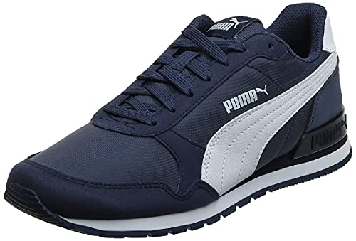 Tênis St Runner V2 Nl, Puma, Adulto Unissex, Marinho e Branco, 41