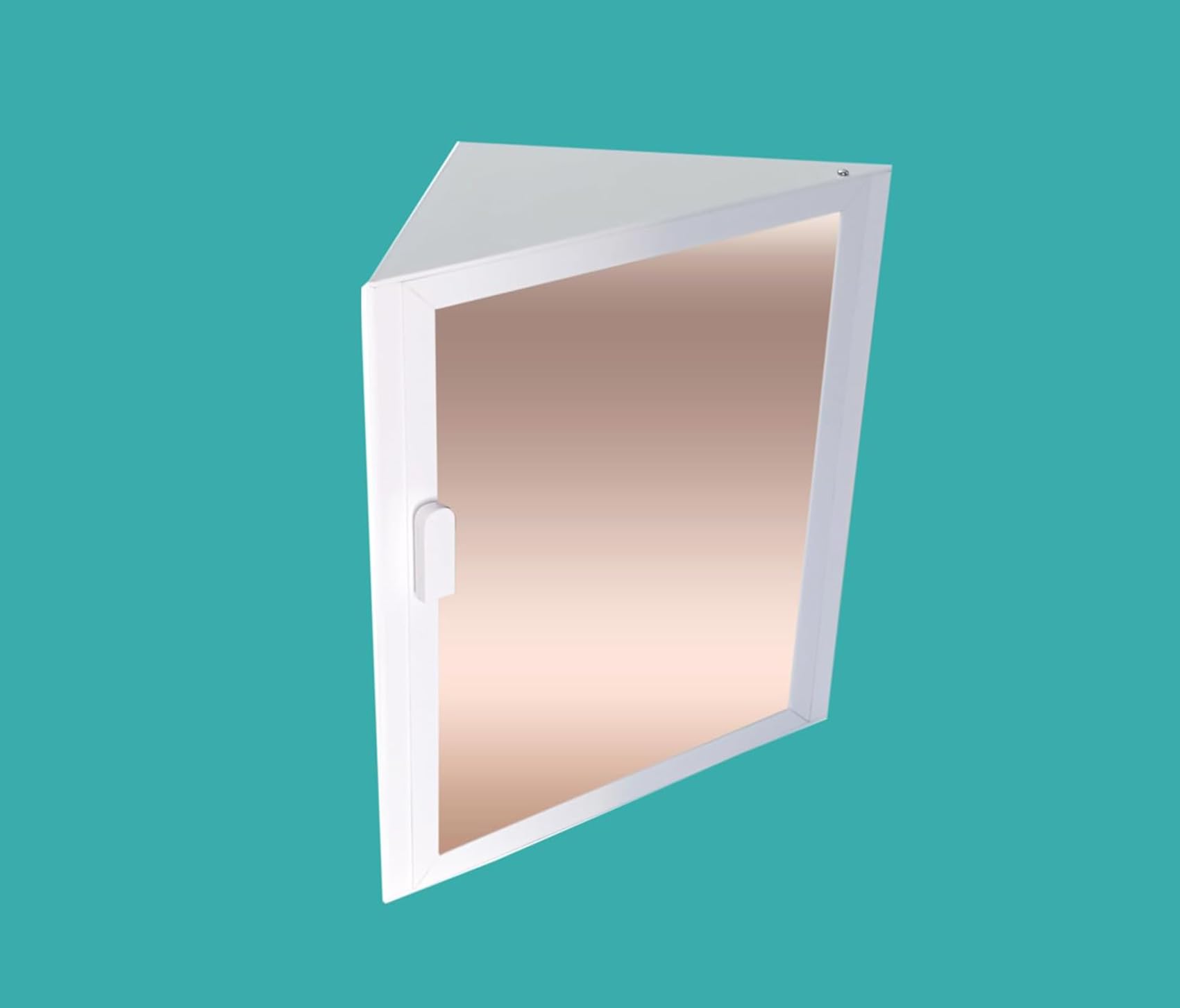 3 Mm Grey Acrylic Makeup Mirror, Foldable Standing Vanity Mirror with Gold Textured Support-image-40