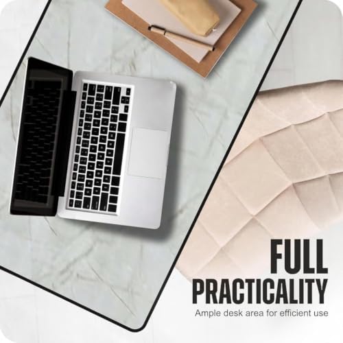 Image of Foldable Study Table /Bed Table /Foldable and Portable Wooden /Writing Desk for Office /Home /School | Adjustable Height, Portable for Office, Work Form Home (Marble Light)