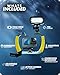 Movo DiveRig4 Diving Rig Bundle with Waterproof LED Light - Compatible with GoPro HERO3, HERO4, HERO5, HERO6, HERO7, HERO8, and DJI Osmo Action Cam - Scuba Accessories for Underwater Camera