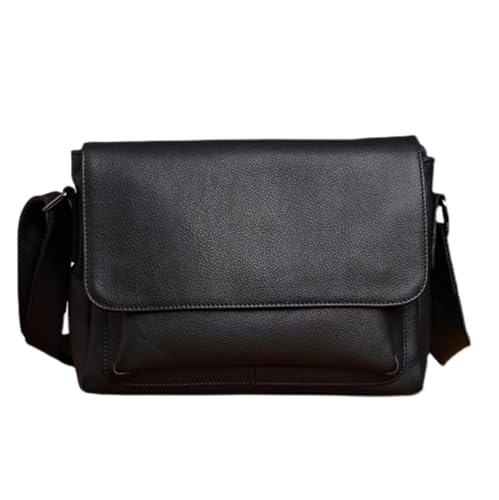 Leather Vintage Crossbody Bag for Women Men, Rectangle Satchel Pouch, Small Messenger Bags, for Travel Work Busines