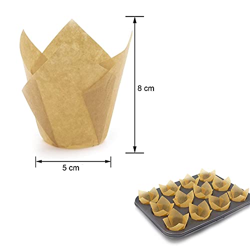 Cupcake Liners Greaseproof Paper Muffin Baking Cups, Nonstick Muffin Cases Molds, Disposable Cupcake Liner For Holidays, Birthdays & Protein Balls, Pack Of 800 #TOP5