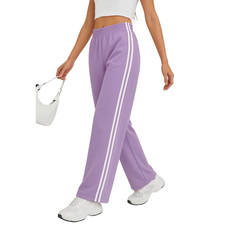 Women’s Stylish Stripe Pants | Comfortable Cotton Blend Straight Fit Workwear Bottoms for Office, Meetings, and Casual Outings-image-24