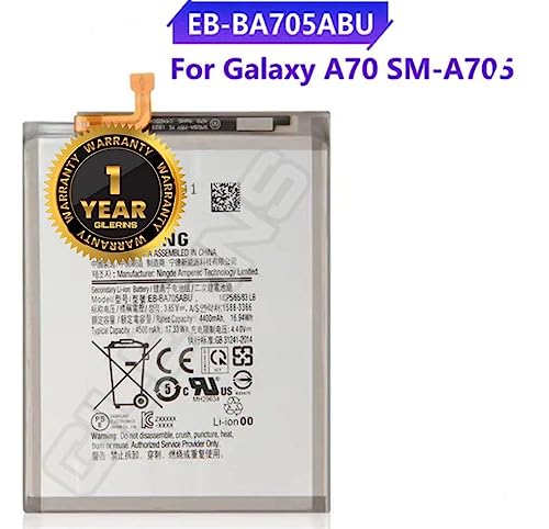 Image of Original EB-BA705ABU Battery for Samsung Galaxy A70 (4500mAh) Battery with 1 Year Warranty*** (S0043)