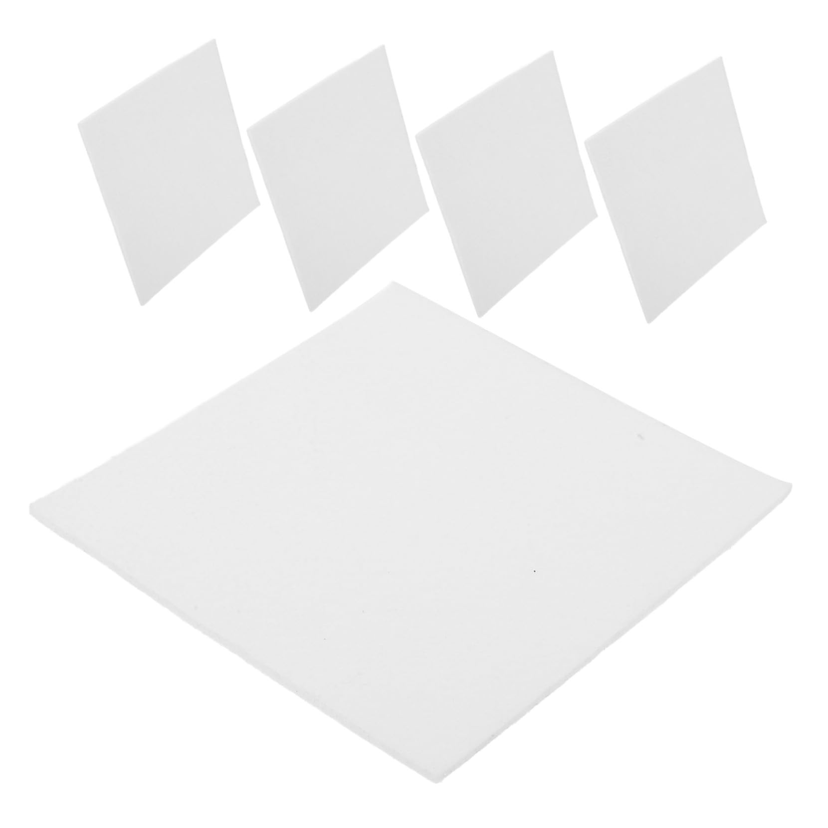 ERINGOGO 5sets Kiln Ceramic Craft Pads Replaceable Non-Stick Kiln Pads for Pottery 5pcs*5