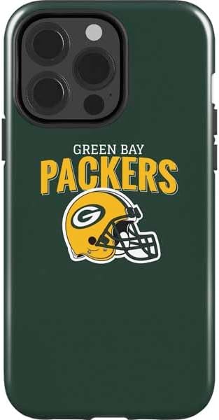 Skinit Impact Phone Case Compatible with iPhone 14 Pro - Officially Licensed NFL Green Bay Packers Helmet Design