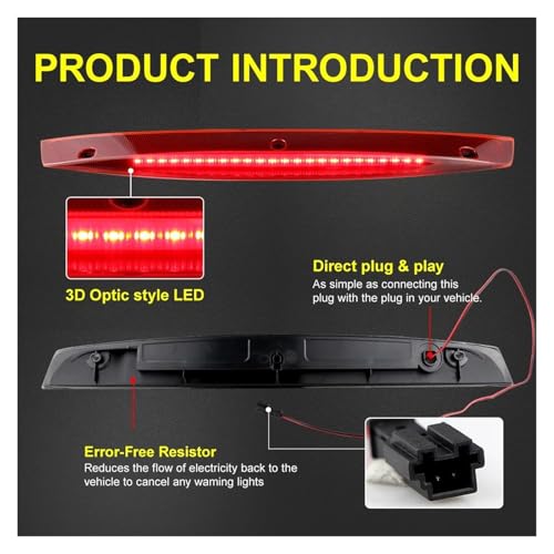 Feu stop additionnel LED pour Z4 E85 2002-2009 | Remplacement OEM 63256930246