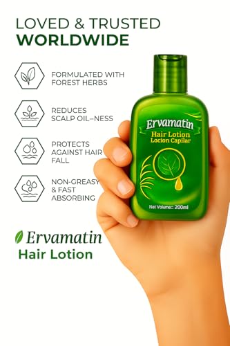 Image of 2 X Ervamatin Hair Lotion 200ml