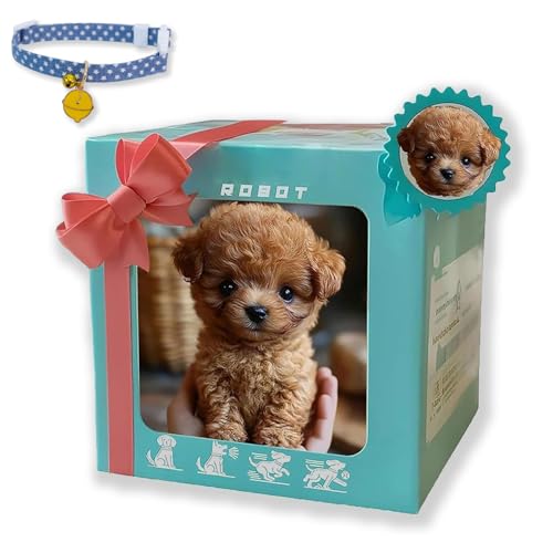 Straseapoit 2026 New Ai Robot Dog, That Acts Like A Real Dogs,My Realistic Robot Puppy for Adults, Walking, Barking, Tail Wagging, Gift for Pet Lovers