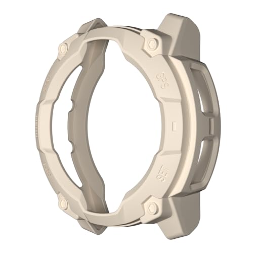 LUNBER-ARMOR・Garmin互換品 Instinct 3 Dual Power ケース TPU 耐衝撃ケース/カバー ガーミン インスティンクト3デュアルパワー ソフトケース カバー 保護ケース/カバー[Instinct 3 Dual Power