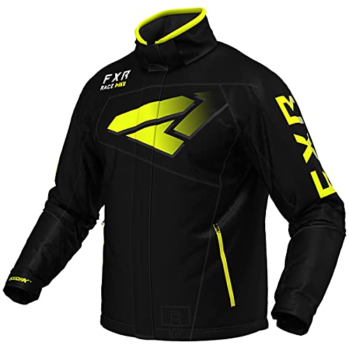 FXR Men's Fuel Jacket (Black/Hi-Vis Fade - X-Large)