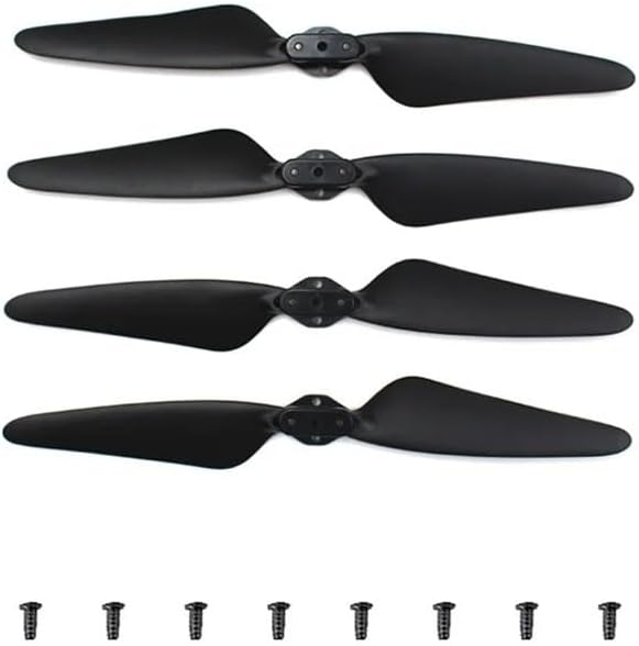Drone Propellers Quick-Release Props/Fit for SG906 PRO/PRO 2/Max Drone Spare Parts Propellers Blade/Fit for SG906 Blade Screw Parts Accessory (Color : 12PCS)