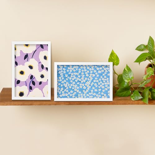Image of LaVie Home 4x6 Picture Frame White Set of 10, Display 4 x 6 Picture, Photo Frame Collage for Wall Gallery or Table Deco, Hanging or Tabletop Display