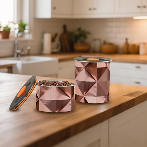Contenedor de Almacenamiento de Acero Inoxidable con Tapa Triangular miniatura 7