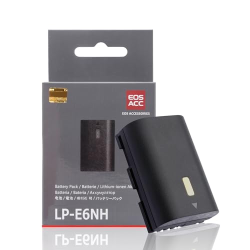 LP-E6NH Battery for Canon EOS R Series & DSLR Cameras