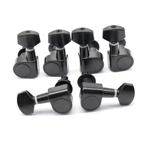 Bouton d'accordage pour guitare stable sans percer la tête mécanique 3L3R