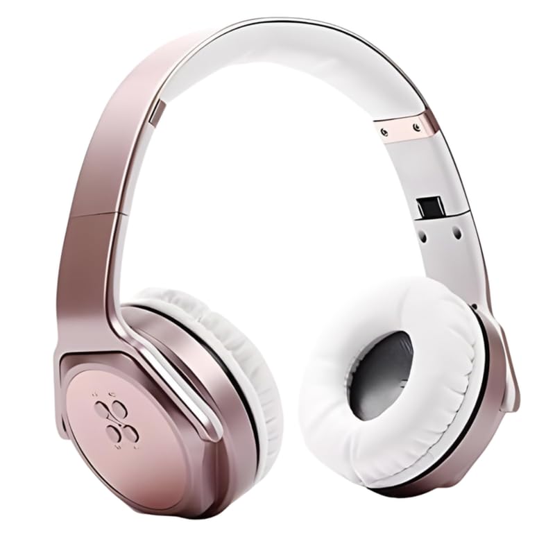 Elevea 𝟏𝟓 𝐘𝐞𝐚𝐫𝐬 𝐖𝐚𝐫𝐫𝐚𝐧𝐭𝐲 Wireless Bluetooth Headphones with Twist Out Design Over Ear Stereo Headset with Microphone Adjustable Headband for Music Movies Calls Travel.-image-27