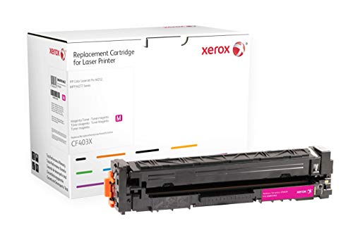 Xerox Compatible Magenta High Yield Toner Cartridge for Use in HP Colour LaserJet Pro M252/MFP M274/MFP M277 Series Equivalent to HP 201X/CF403X