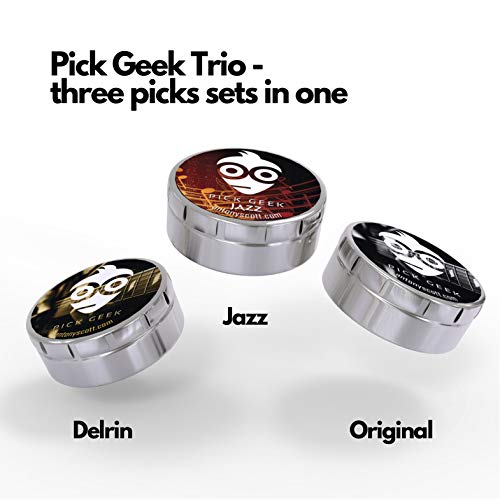 Pick Geek TRIO – 3 Sets de Médiators (Picks) Pour Vous Guitare Électrique, Acoustique ou Basse – Extra Lourde, Lourde… - Les Beatles, Paul McCartney, John Lennon, RIngo Starr, George Harrison Pick Geek TRIO - 3 Sets de Médiators (Picks) Pour Vous Guitare Électrique, Acoustique ou Basse - Extra Lourde, Lourde… – Image 3