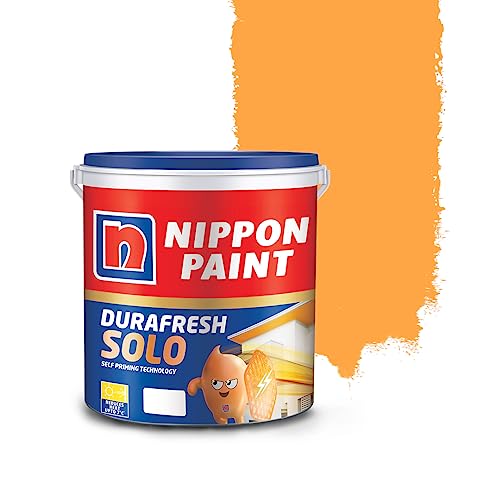 Image of Nippon Paint Durafresh Solo Exterior Emulsion Paint (Golden Charmer, 4 L)