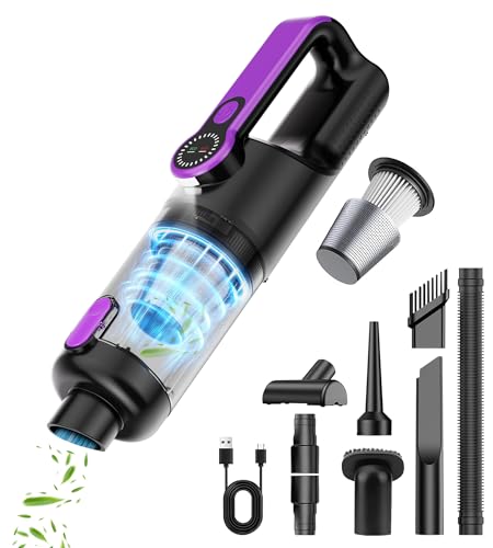 Hilifix Aspirapolvere Auto 26000 PA 4 in 1, Multifunzione Potente