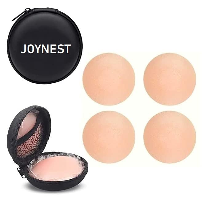 Sticky Nipple Covers For Women – Reusable Silicone Pasties, Invisible Under Clothes
