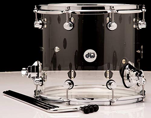 DW Design 12 x 14-inch Clear Acrylic Floor Tom with Legs