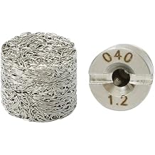 TiaoBug Universal Foam Cannon Orifice Nozzle and Foam Maker Replacement Thread Orifice Nozzle Tips for Snow Foam Lance Silver F One Size