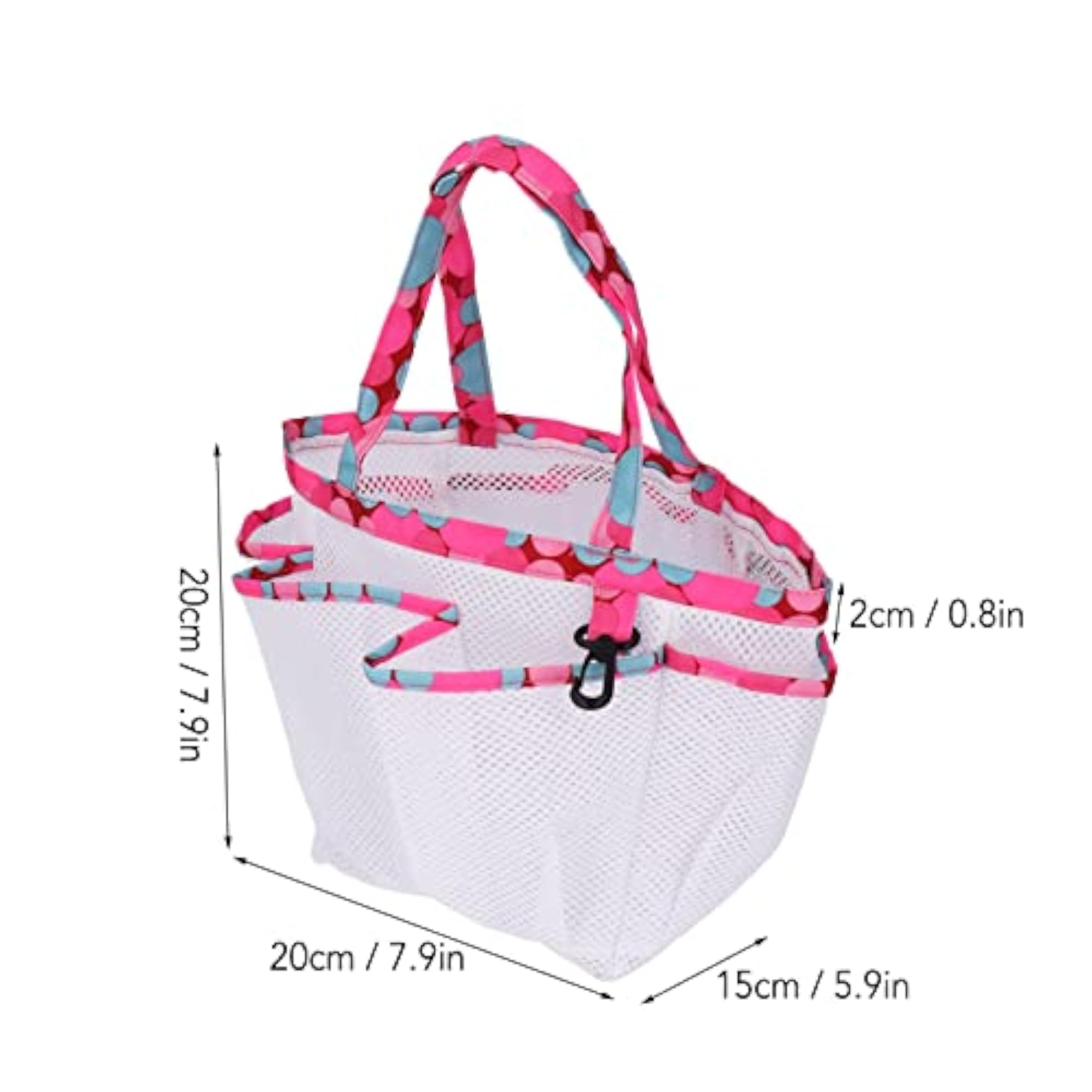 Large Capacity Quick Drying Mesh Tote Bag for Travel
