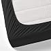 GREATOYAR Sábana Bajera Ajustables, Sábana Bajera Cama, Ropa de Cama, Sábana Barata Cómoda, Protector de Colchón, 100% Polyester, Cama 105x190cm, Cama 105x200cm, Color Negro