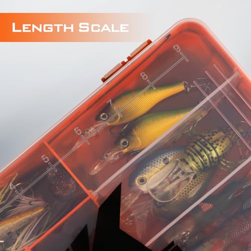 Image of KastKing Tackle Boxes, Plastic Box, Plastic Storage Organizer Box with Removable Dividers - Fishing Tackle Storage - Box Organizer - 2 Packs /4 Packs Tackle Trays - Parts Box