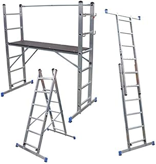 Multi Purpose Platform and Scaffold Combination Step Ladder, Work Platform
