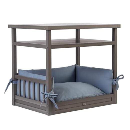ECOFLEX® Dog Bed Nightstand-Grey