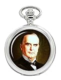 Include una Catena Albert President William Mckinley Orologio da Tasca Cacciatore