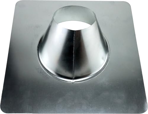 Image of Water-Tite 81576 Type B Roof Flashing for up to 12/12 Pitched Roofs, Fits 4" Pipes