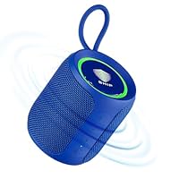 SHIP Coral BTS08 Pro Series 16W Bluetooth Speakers with LED Lights | IPX7 Water Resistance | TWS Feature | Up to 14H Total Playtime | Multi-Compatibility Modes (Turkish Sea Blue)