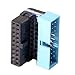 immagine 1Cablecc USB 3.0 20pin Maschio a Femmina adattatore giù ad angolo di 90 gradi per scheda madre mainboard Down Angled