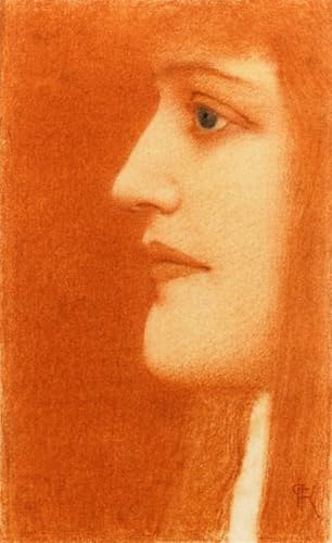 Tableaux sur Toile Pour les Décorations pour la Maison - Art Abstrait Fernand Khnopff