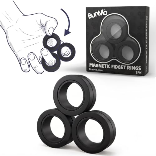 Magnetic Fidget Rings