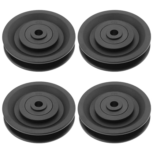 ECSiNG 4Pcs 90mm Pulegge Con Cuscinetto Ruota Per Puleggia Da Palestra Per Attrezzature Per Il Fitness Da Palestra Macchina Per Cavi Pezzo Di Ricambio Antiusura E Attrezzatura Per Palestra Domestica