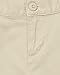 The Children's Place Girl's Chino Shorts, Bisquit/Black, 16 plus
