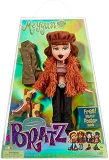 Bratz Original Fashion Doll - MEYGAN - Includes Two Outfits, Fashion Accessories, Special Edition Holographic Packaging & Poster - For Kids & Collectors Ages 4+